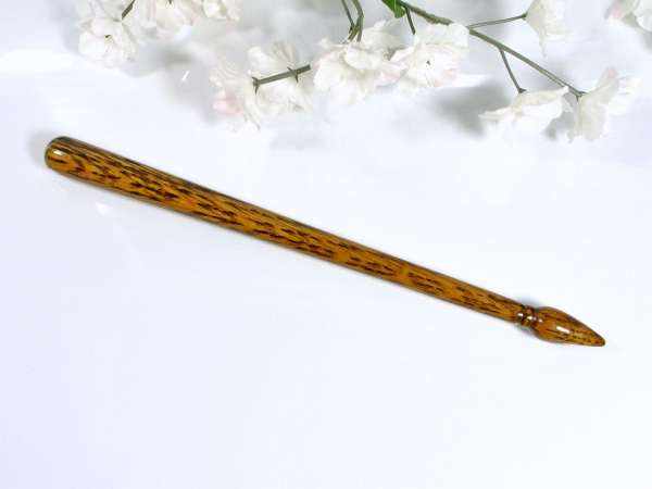 Oak Hair Stick, 6 1/2 inch, handmade by Purple Moon Designs