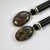 Dragons Blood Jasper Hair Sticks for Messy Bun, handmade by Purple Moon Designs