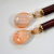 Agate Gemstone Hair Sticks, Handmade by Purple Moon Designs