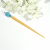 Blue Beaded Hair Stick, handmade by Purple Moon Designs