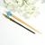 Blue Beaded Hair Stick, handmade by Purple Moon Designs