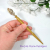 Natural Seashell Hair Stick, handmade by Purple Moon Designs