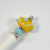 Yellow Hair Stick Pin, handmade by Purple Moon Designs