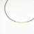 Purple Bar Anklet, handmade by Purple Moon Designs Purple Bar Anklet, handmade by Purple Moon Designs