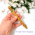 Gemstone Inlay Hairstick, 6 inch, handmade by Purple Moon Designs