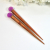 Pair of Purple Hair Sticks, handmade by Purple Moon Designs