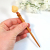 Buddha Hair Stick, Wooden Hairstick, handmade by Purple Moon Designs Buddha Hair Stick, Wooden Hairstick, handmade by Purple Moon Designs