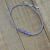 lavender gemstone anklet handmade by purple moon designs lavender gemstone anklet handmade by purple moon designs