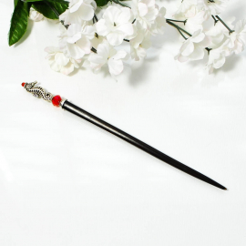 Seahorse Hair Stick, handmade by Purple Moon Designs