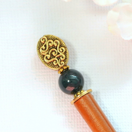Small Wooden Hair Stick Chopstick, handmade by Purple Moon Designs