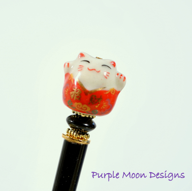 Lucky Cat Hair Stick