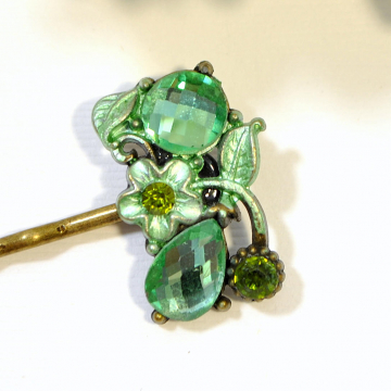 Green Bobby Pin, Flower Bobby Pins, Green Hair Pin, Handmade Hair Accessories Green Bobby Pin, Flower Bobby Pins, Green Hair Pin, Handmade Hair Accessories