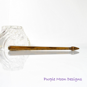 Oak Hair Stick, 6 1/2 inch Wood Hairstick - M9