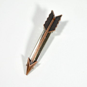 Copper Arrow Hair Clip, Alligator Barrette
