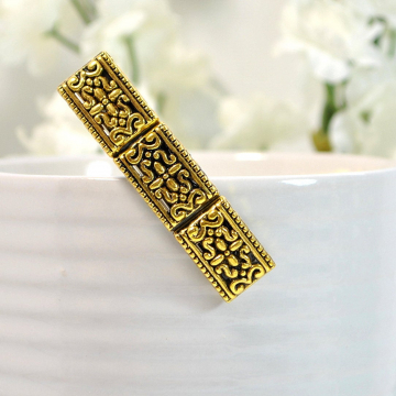 Gold Victorian Filigree Hair Clip